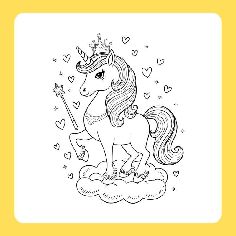 tô màu kỳ lân (1)