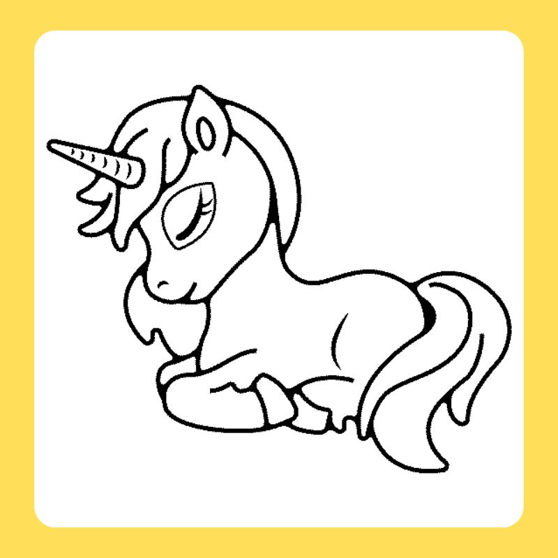 tô màu kỳ lân (10)