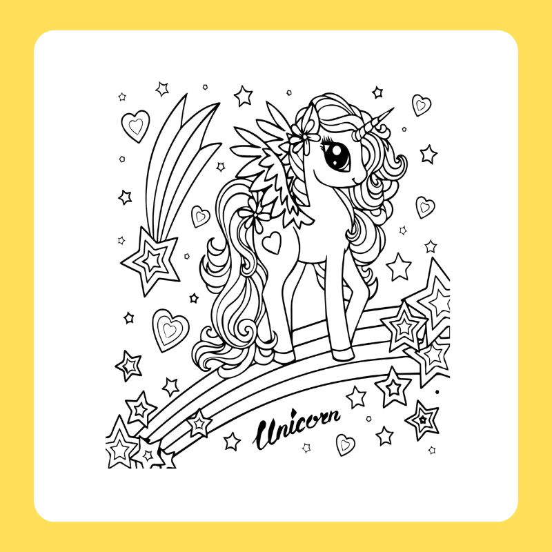 tô màu kỳ lân (17)