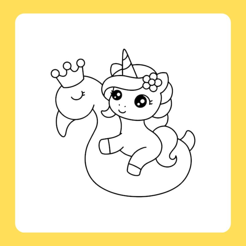 tô màu kỳ lân (23)