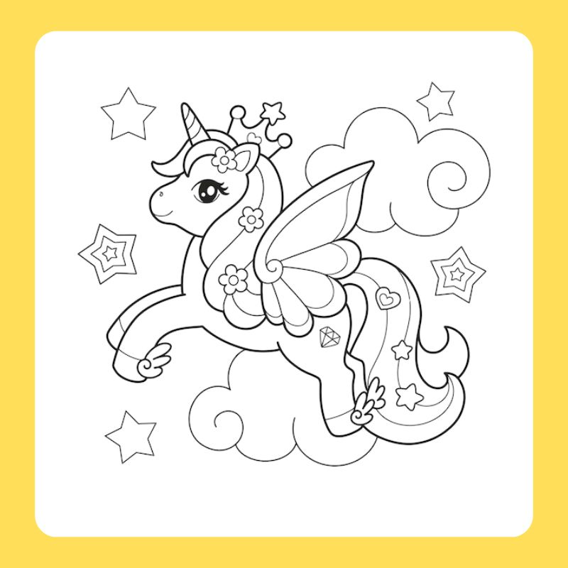 tô màu kỳ lân (24)