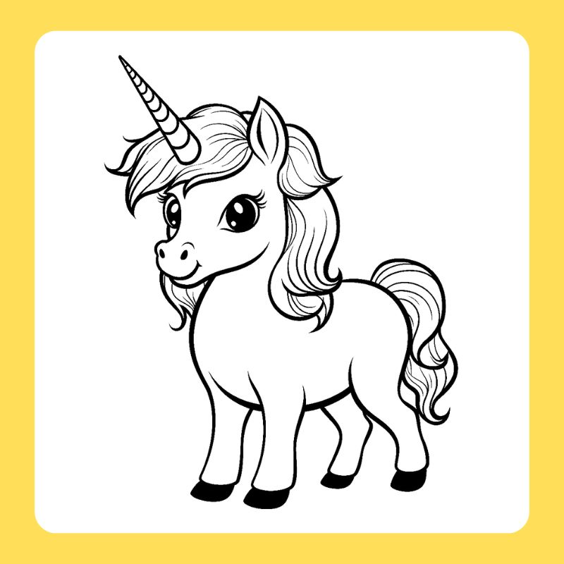 tô màu kỳ lân (4)