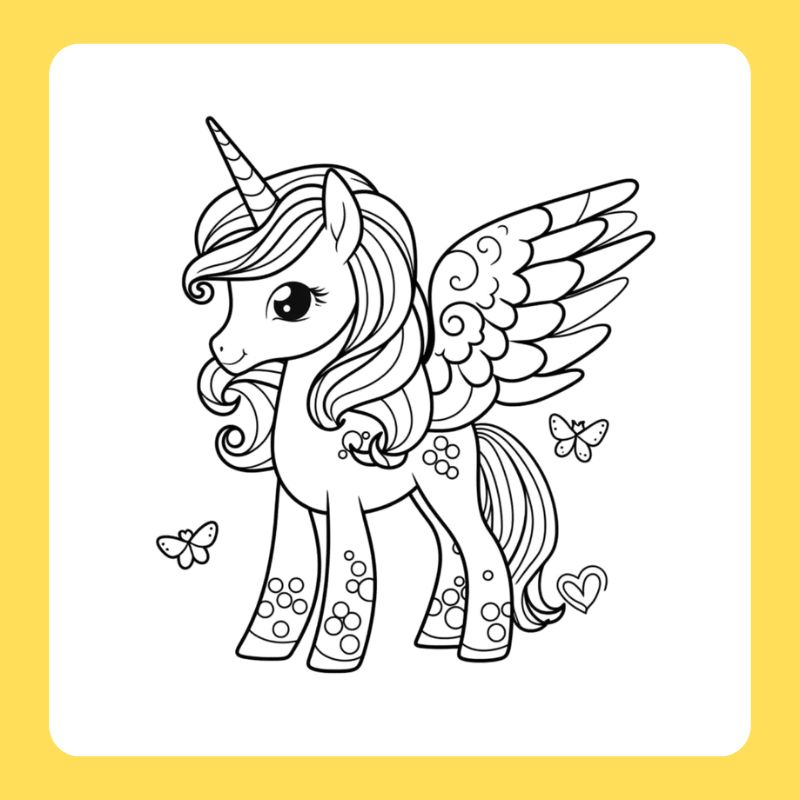 tô màu kỳ lân (6)