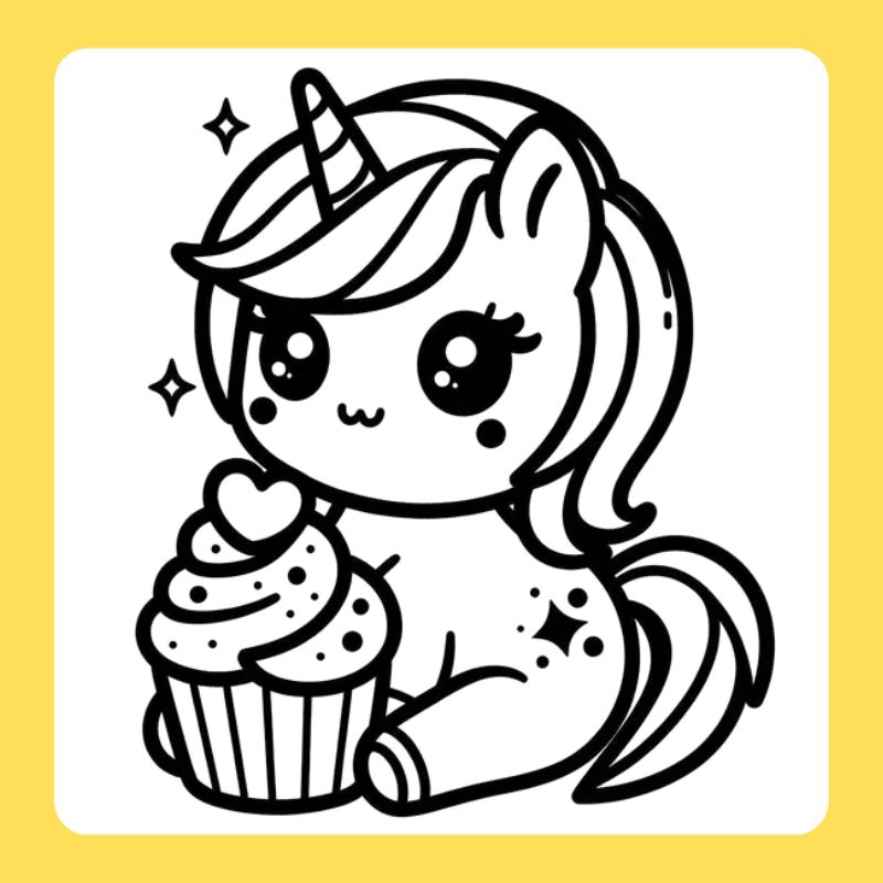 tô màu kỳ lân (7)