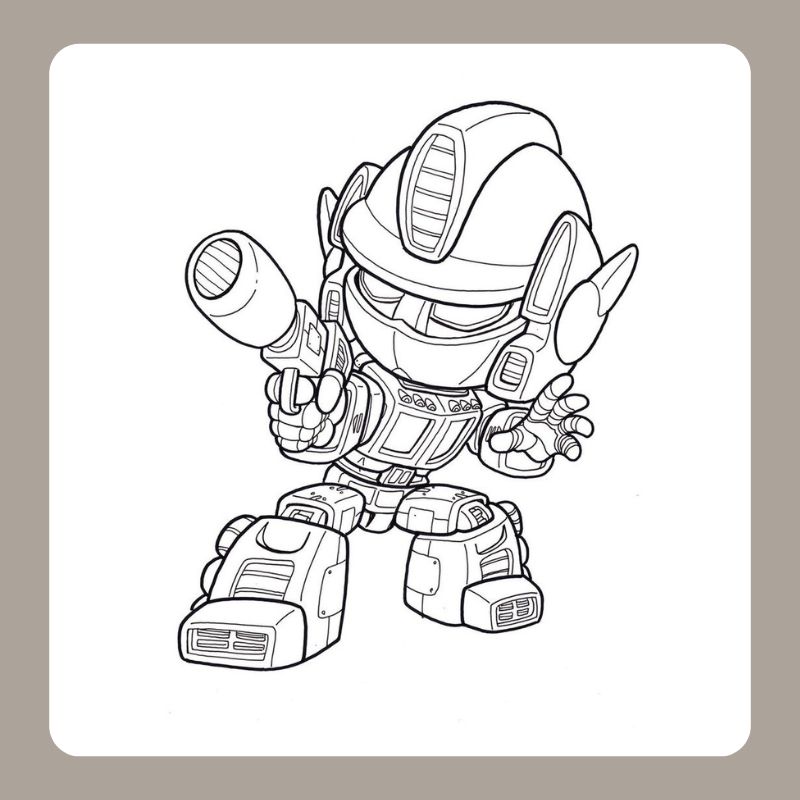 tô màu người sắt 10