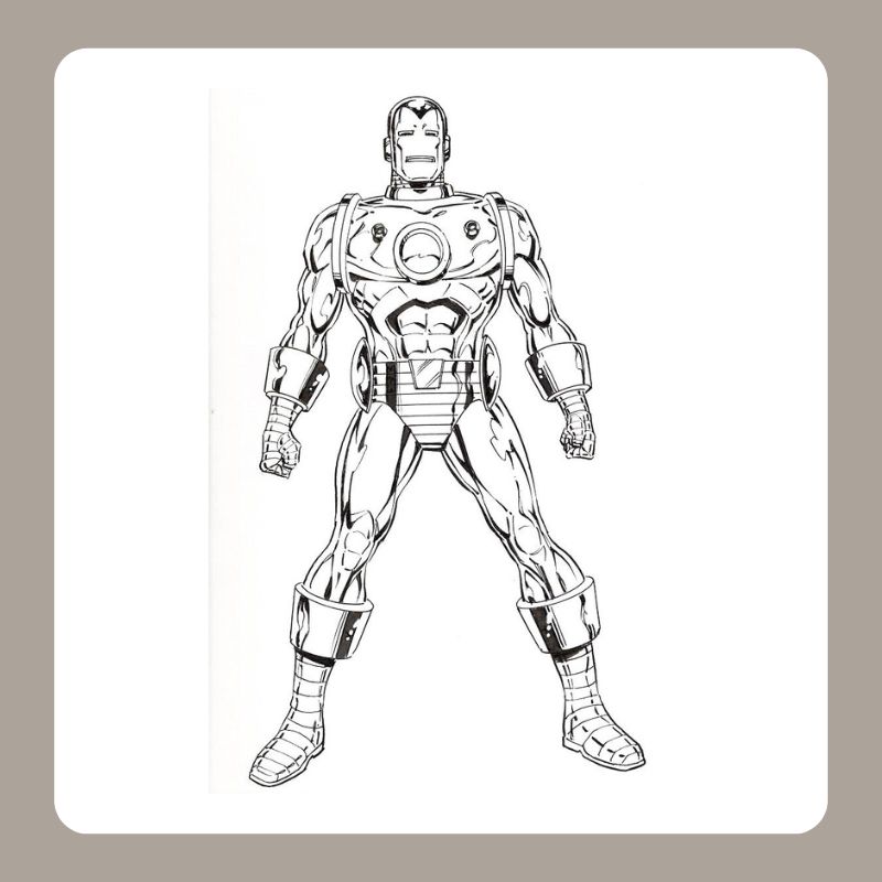 tô màu người sắt 15