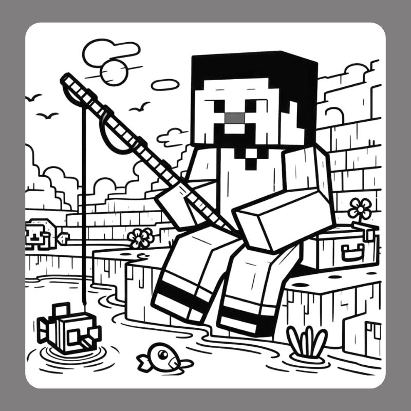 tô màu minecraft (18)