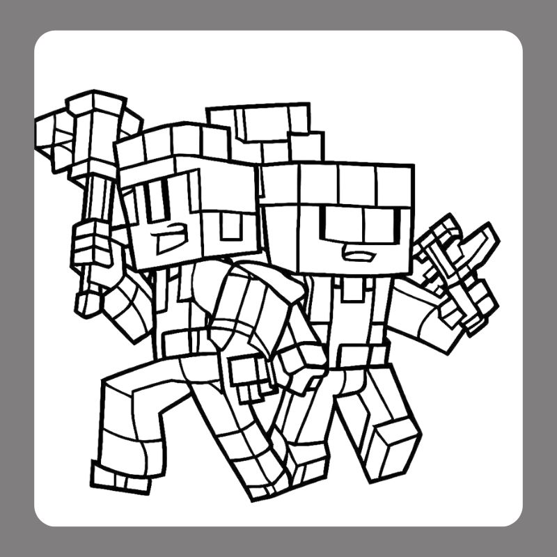 tô màu minecraft (23)