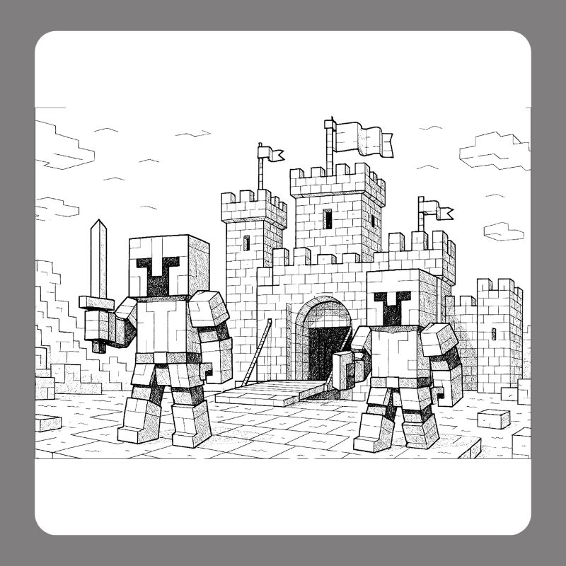 tô màu minecraft (25)