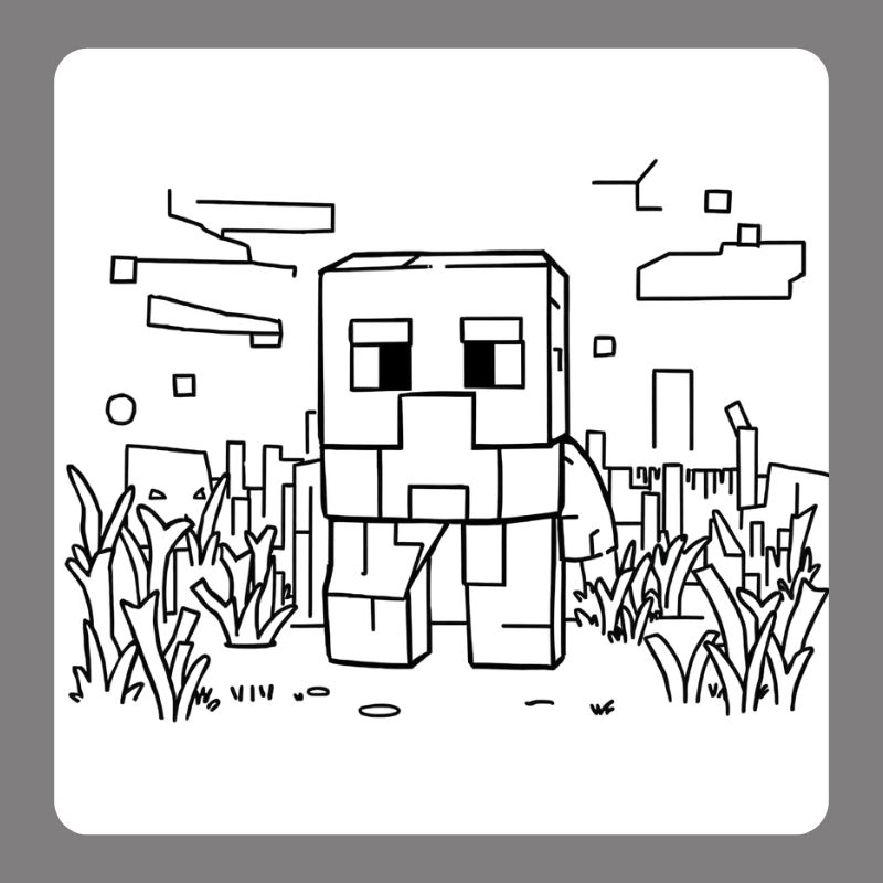 tô màu minecraft (26)