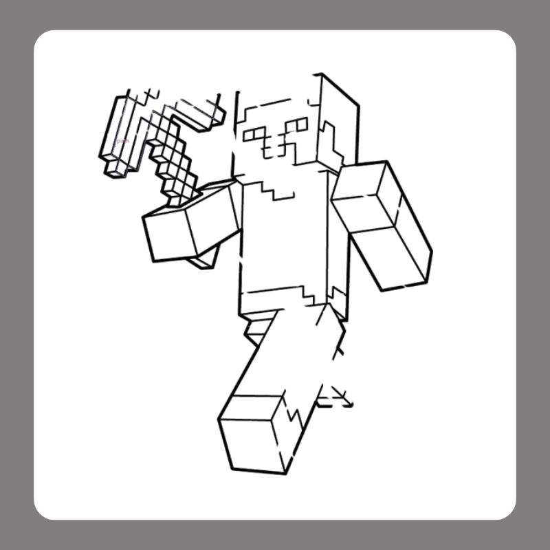 tô màu minecraft (3)