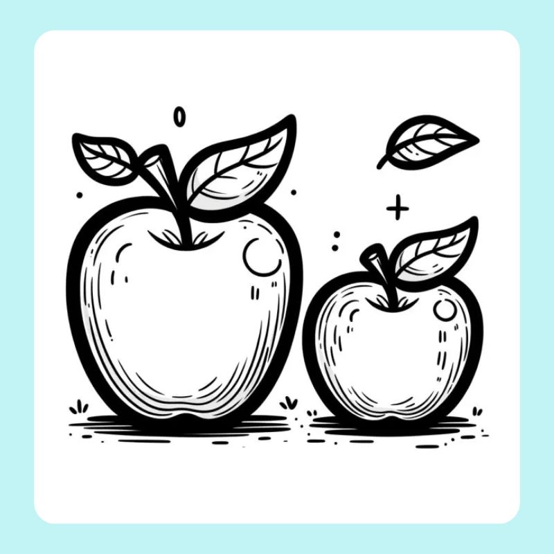 tô màu quả táo (21)