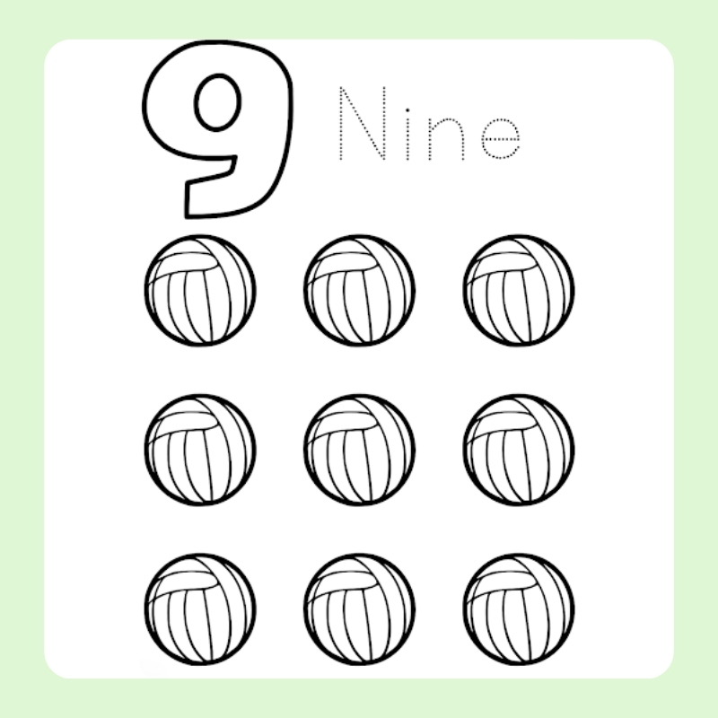 tô màu số 9 22