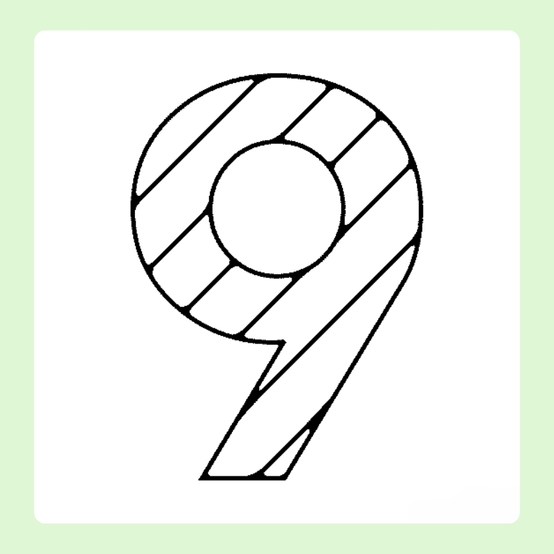 tô màu số 9 27