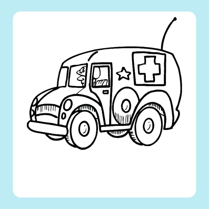 tô màu xe cứu thương (14)
