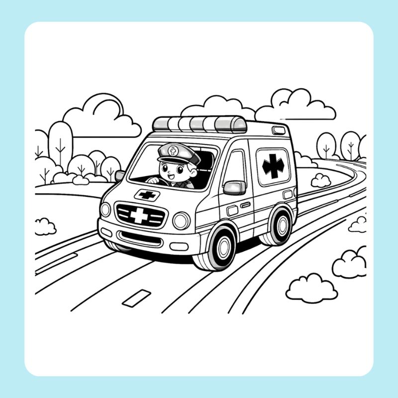 tô màu xe cứu thương (17)