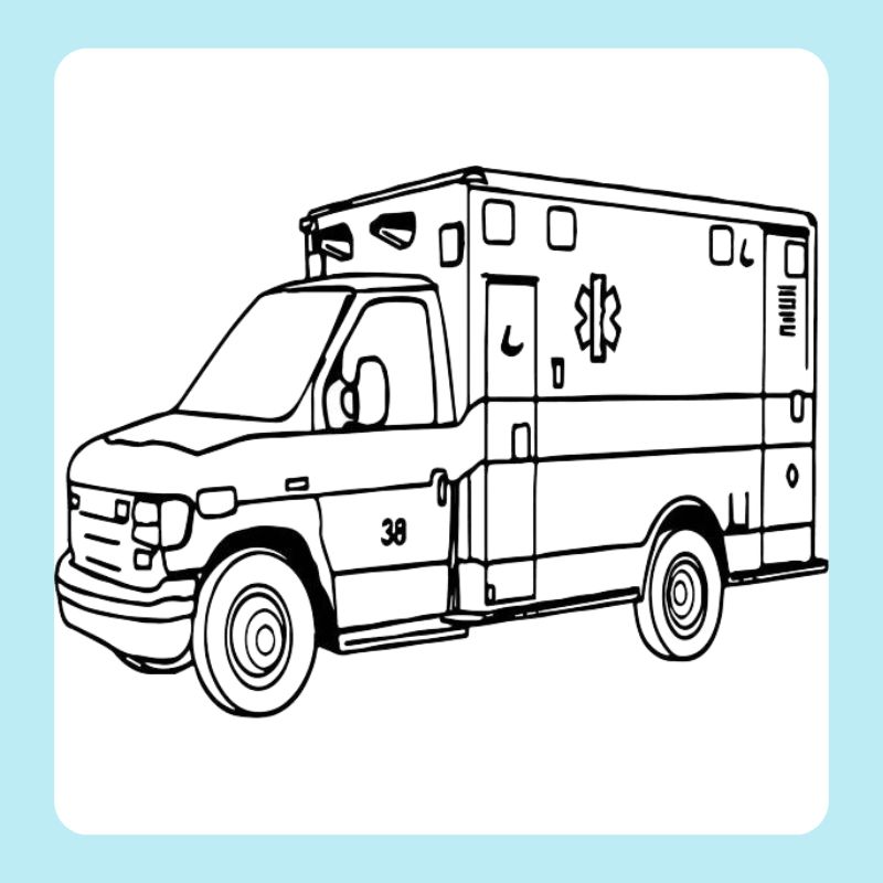 tô màu xe cứu thương (3)
