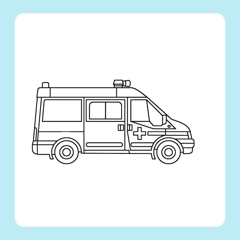tô màu xe cứu thương (8)
