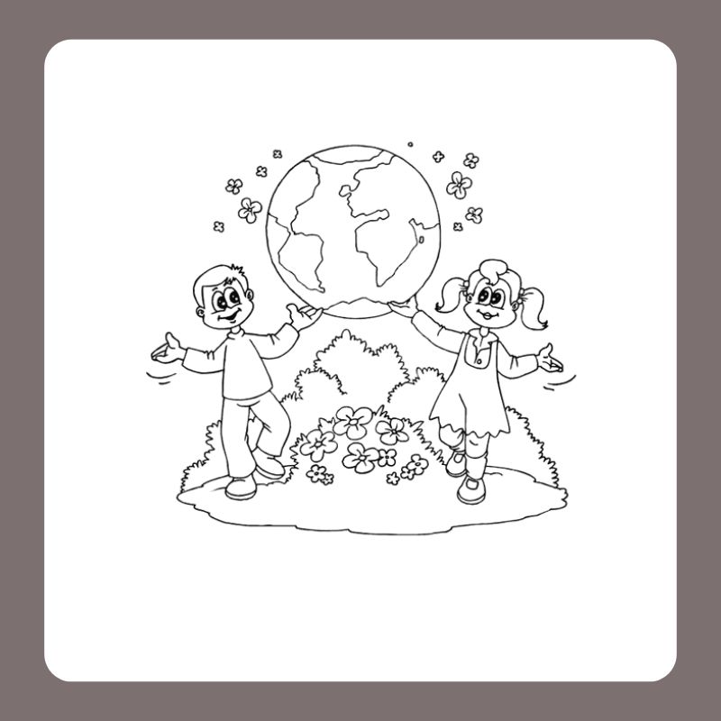 tranh tô màu bảo vệ trái đất (7)