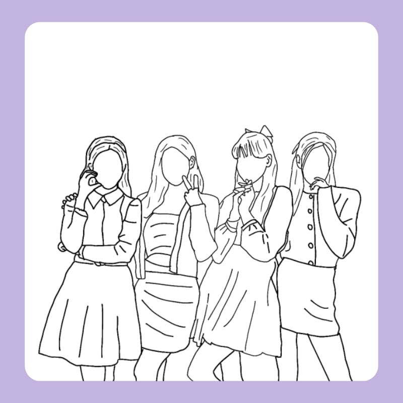 tranh tô màu blackpink chibi (22)