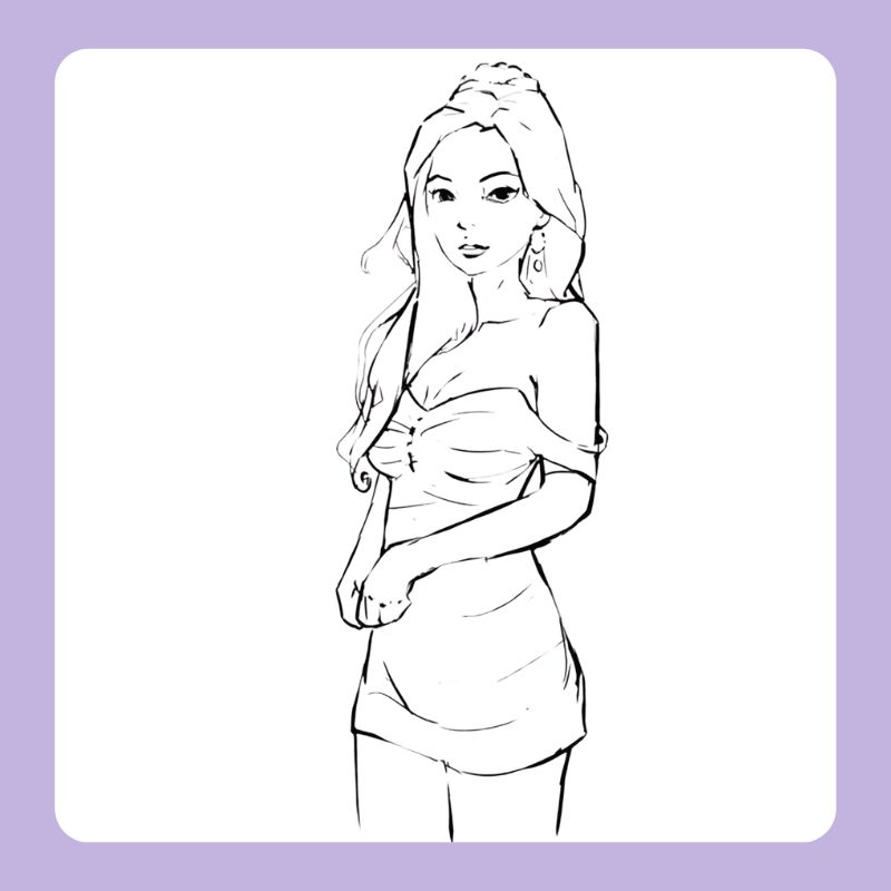 tranh tô màu blackpink chibi (25)