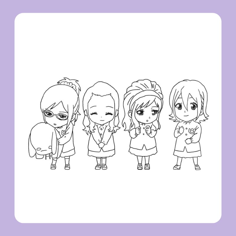 tranh tô màu blackpink chibi (7)