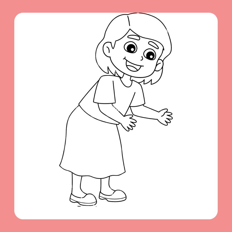 tranh tô màu chân dung mẹ (1)