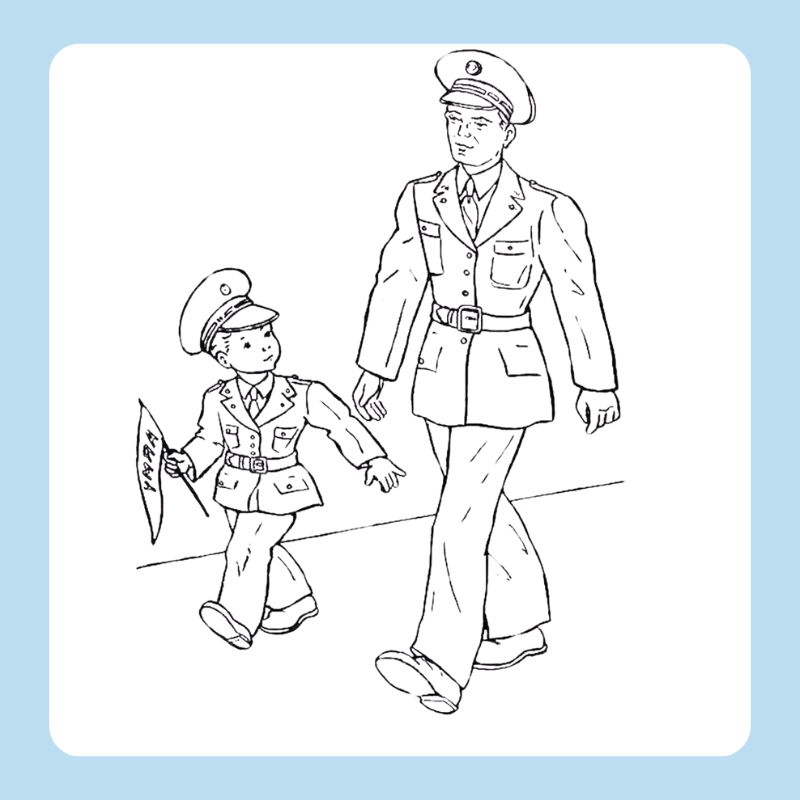 tranh tô màu chú bộ đội hải quân (10)