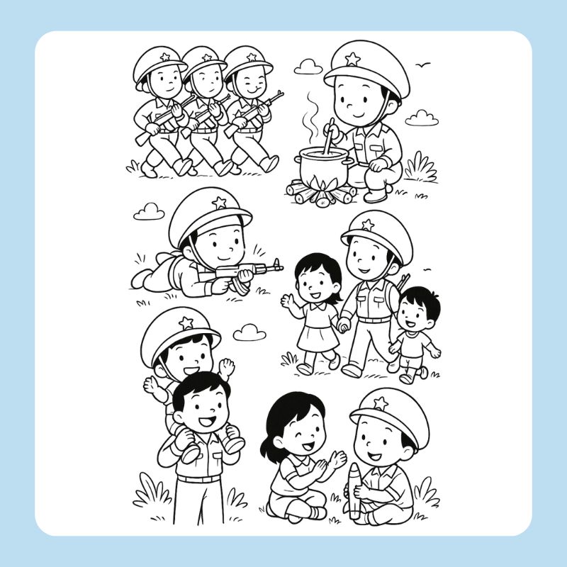 tranh tô màu chú bộ đội hải quân (18)