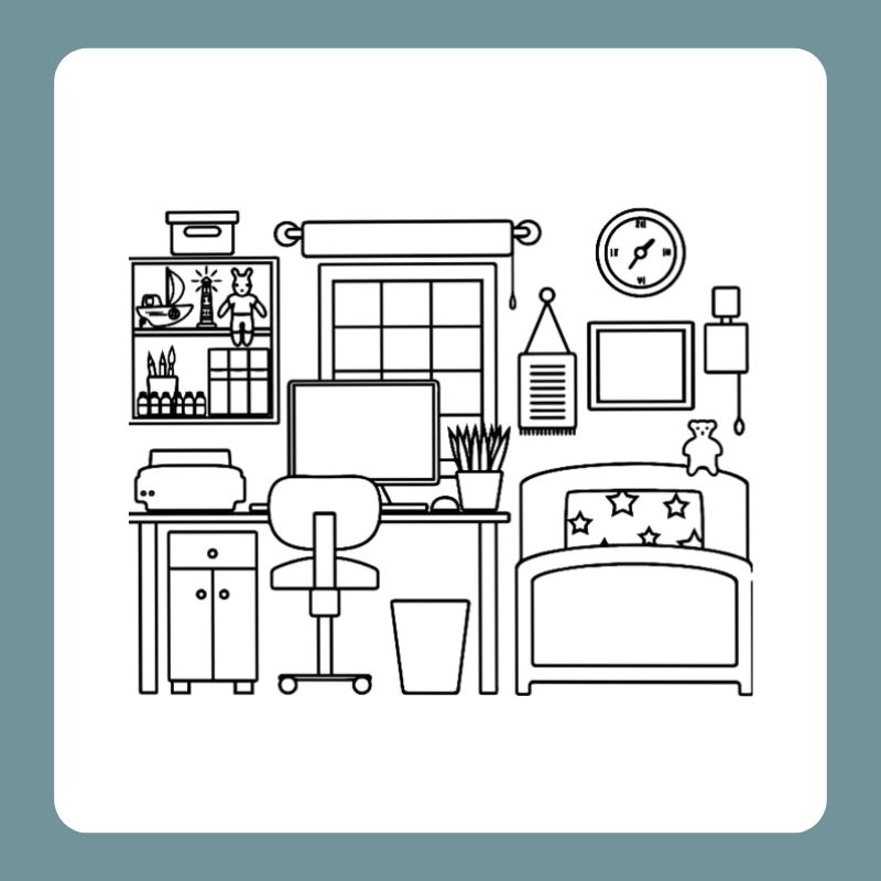 tranh tô màu đồ dùng gia đình (16)