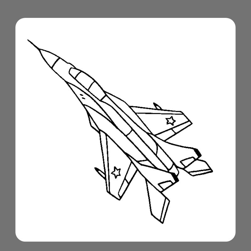 tranh tô màu máy bay (12)