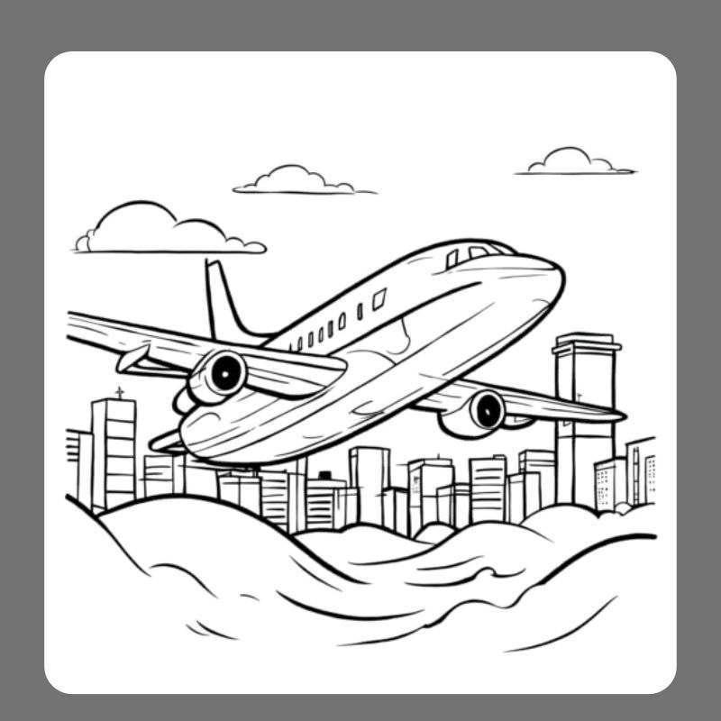 tranh tô màu máy bay (17)