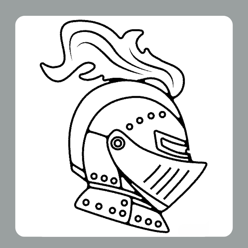 tranh tô màu mũ bảo hiểm​ 15