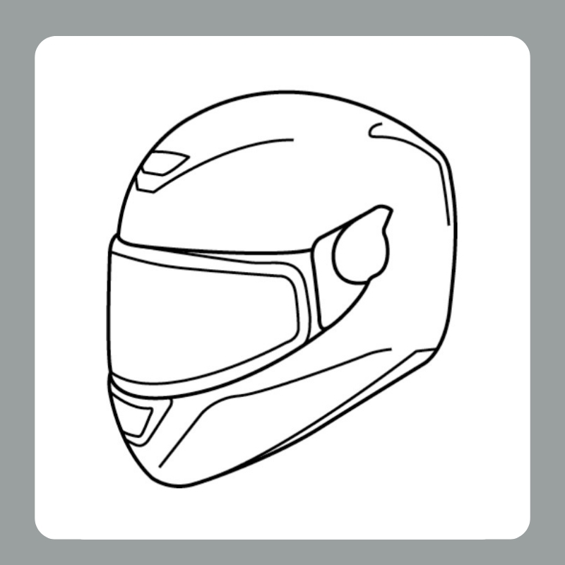 tranh tô màu mũ bảo hiểm​ 19