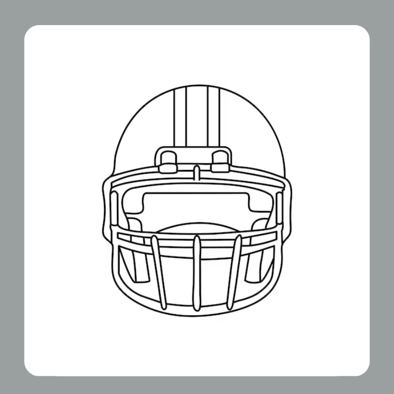 tranh tô màu mũ bảo hiểm​ 22