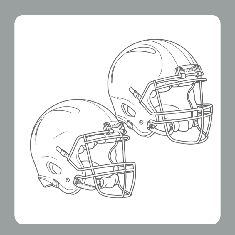 tranh tô màu mũ bảo hiểm​ 26