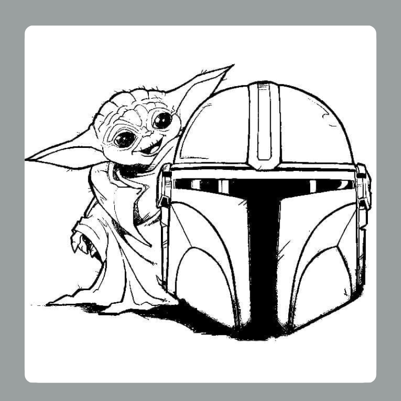 tranh tô màu mũ bảo hiểm​ 28