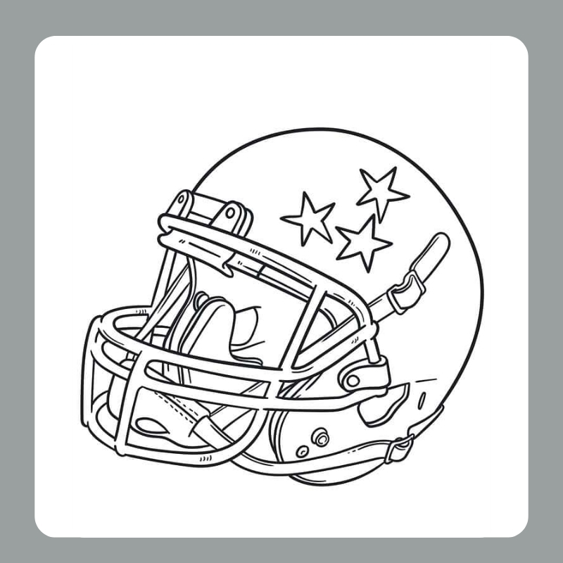 tranh tô màu mũ bảo hiểm​ 29