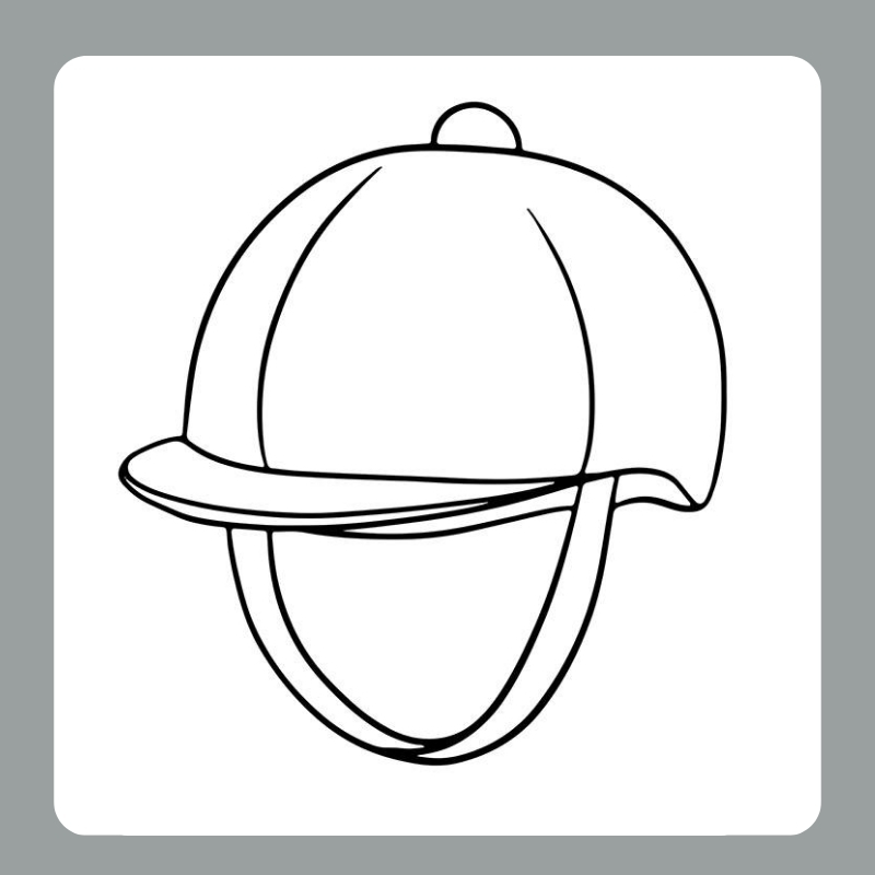tranh tô màu mũ bảo hiểm​ 8