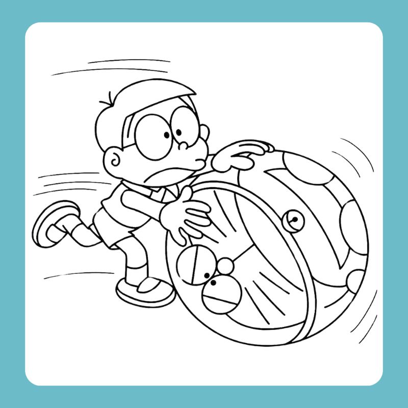 tranh tô màu nobita (18)