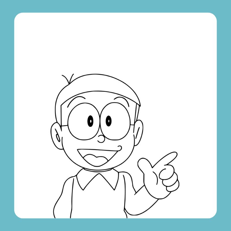 tranh tô màu nobita (20)