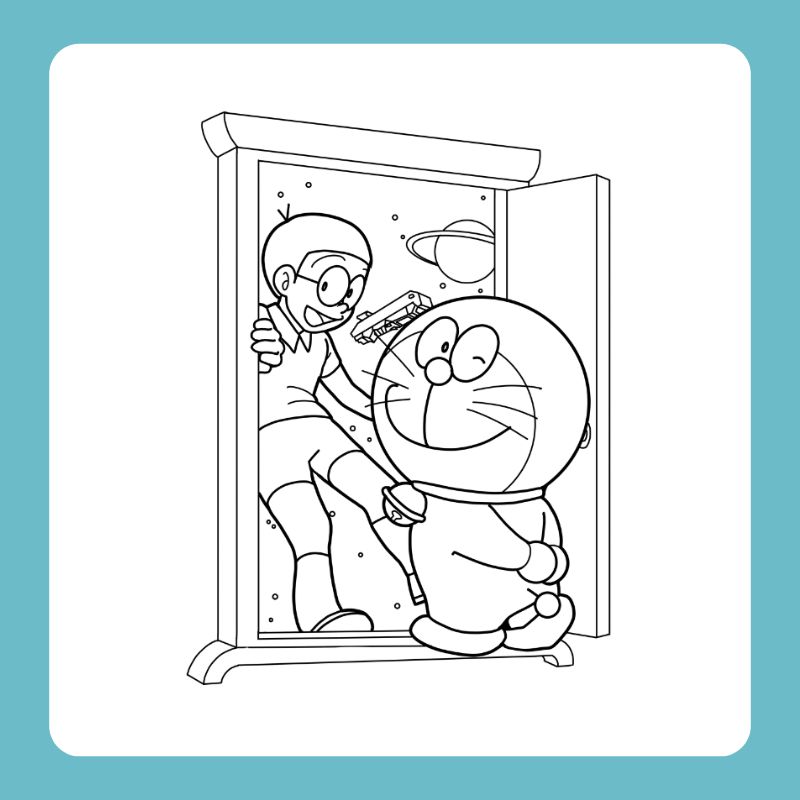 tranh tô màu nobita (23)