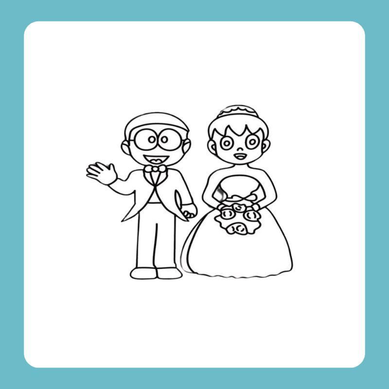 tranh tô màu nobita (25)