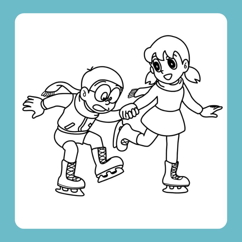 tranh tô màu nobita (27)