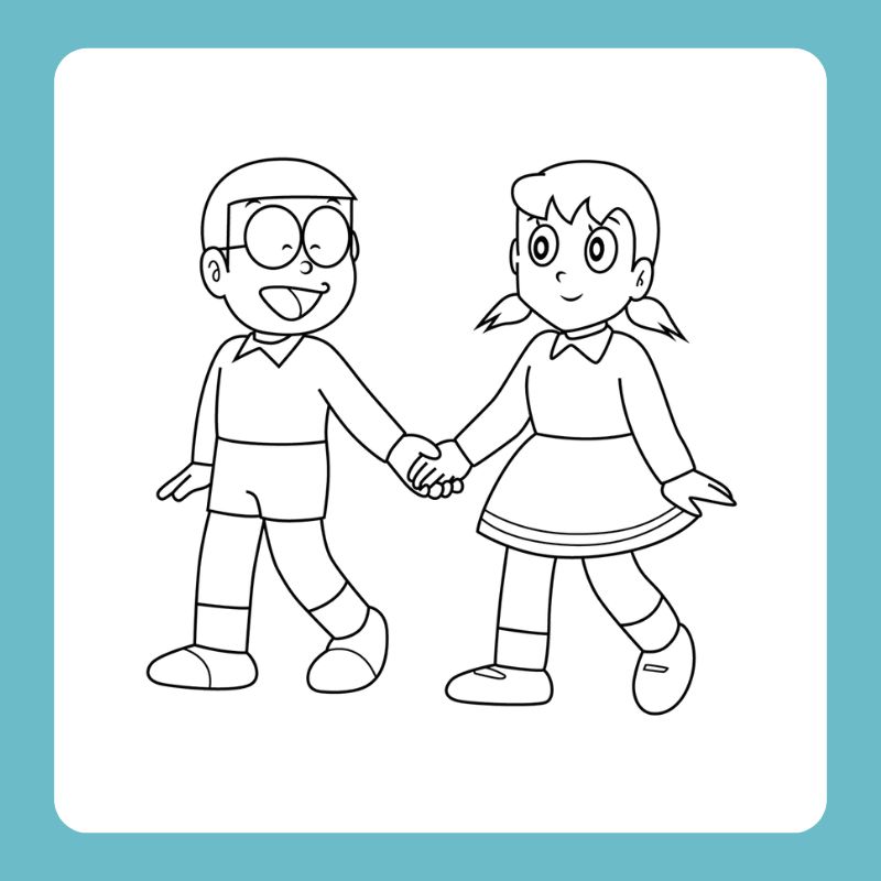 tranh tô màu nobita (8)