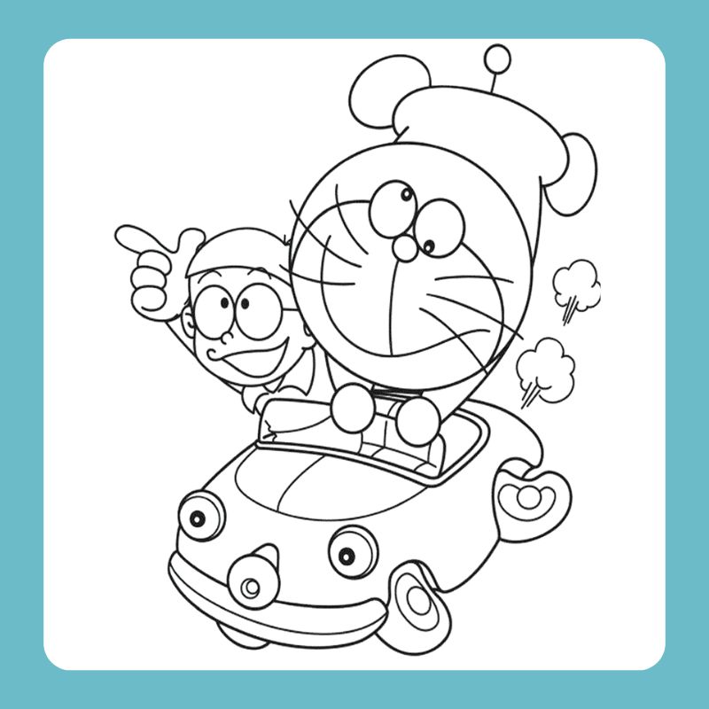 tranh tô màu nobita (9)