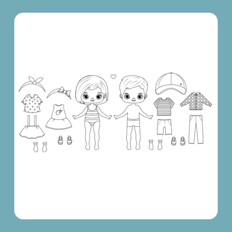 tranh tô màu quần áo bé trai bé gái (1)