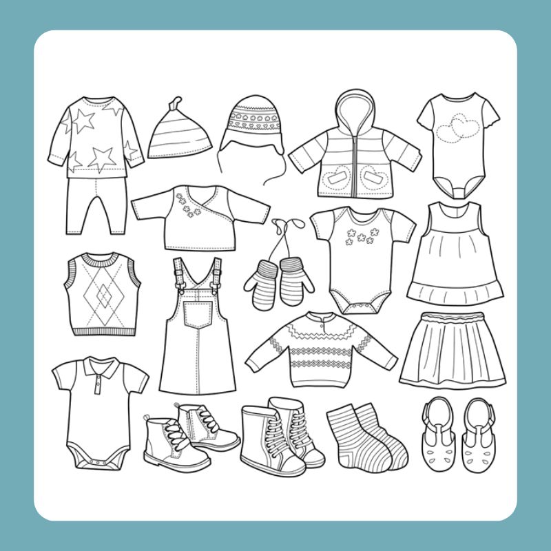 tranh tô màu quần áo bé trai bé gái (2)