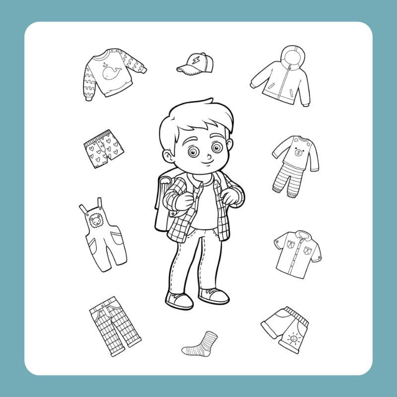 tranh tô màu quần áo bé trai bé gái (3)