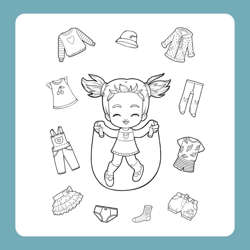 tranh tô màu quần áo bé trai bé gái (4)